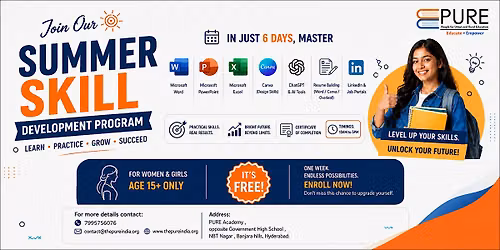 Summer Skill Development Program