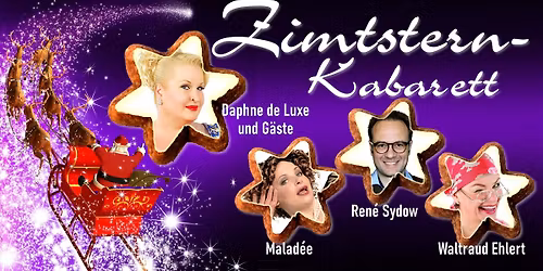 Zimtstern-Kabarett 2025 | 17.12.2025 bis 20.12.2025 - AUSVERKAUFT