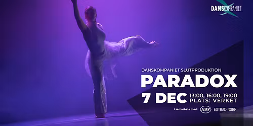 Danskompaniet slutproduktion Paradox
