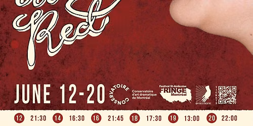 Seeing Red - Montreal Fringe '26