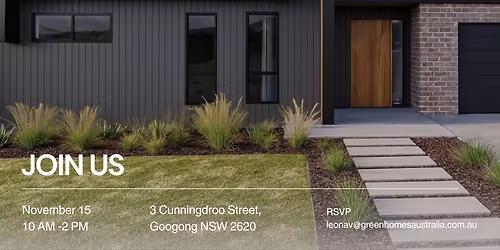 Come along to our OPEN HOME DAY - 3 Cunningdroo Street, GOOGONG 