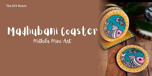 Madhubani Coaster
