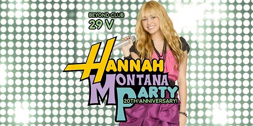 HANNAH MONTANA 20th anniversary party WROC\u0141AW