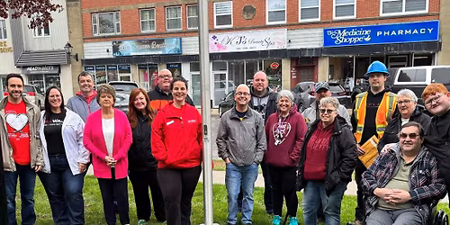 MS Canada Flag Raising Ceremony and reading of the Proclaimation!