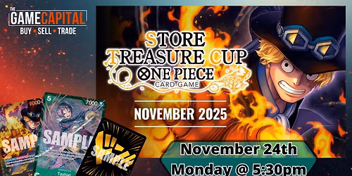 One Piece TCG | Store Treasure Cup @ The Game Capital