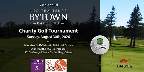 Bytown Catering 25th Annual Charity Golf Tournament