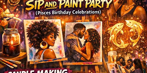 AFROBEATS VS. R & B  SIP AND PAINT PARTY