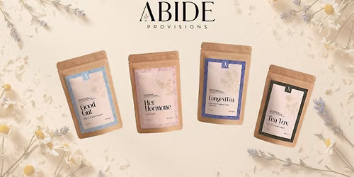 Abide Provisions Tea Tasting at River City Refillery
