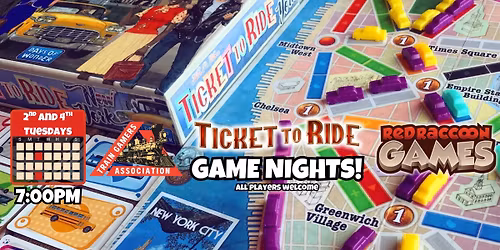 Ticket to Ride Game Nights