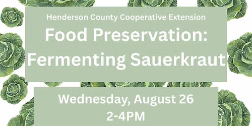 Food Preservation: Fermenting Sauerkraut Class
