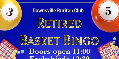 Retired Basket Bingo
