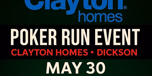 Clayton Homes of Dickson Poker Run