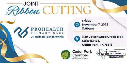 Joint Ribbon Cutting: ProHealth Primary Care