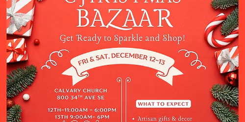 Community Gleaners Holiday Bazaar