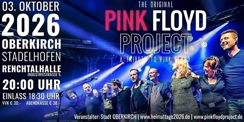 The original Pink Floyd Project in der Renchtalhalle Oberkirch Stadelhofen