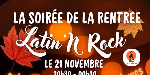 Soir\u00e9e de rentr\u00e9e 