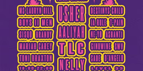No Scrubs: 90s & 00s Rnb Rooftop Party