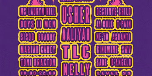 No Scrubs: 90s & 00s Rnb Rooftop Party