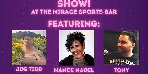 FREE Standup Comedy Showcase @ The Mirage Sports Bar
