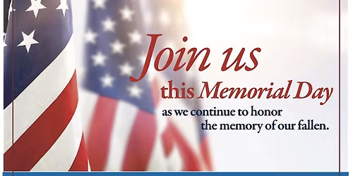 John F. Slater Memorial Day Ceremony