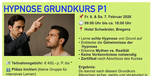 Hypnose Grundkurs P1