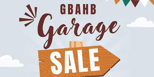 GBAHB Garage Sale