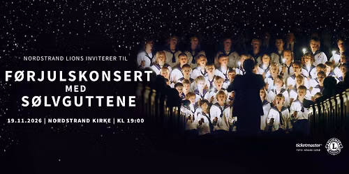 F\u00f8rjulskonsert med S\u00f8lvguttene