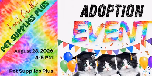 Adoption Event: Every Friday at Pet Supplies Plus!