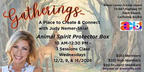 Gatherings: Animal Spirit Protector Cards: 3 Days with Judy Nemer Sklar
