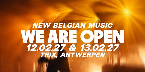 We Are Open 2027 \/ Trix