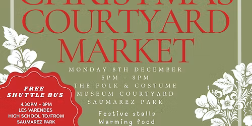 The Christmas Courtyard Market at Saumarez Park