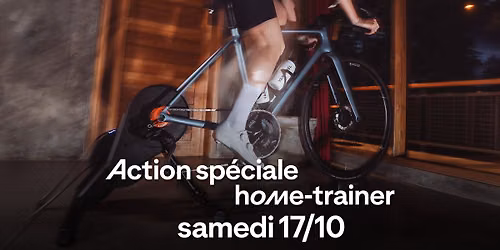 Action sp\u00e9ciale home-trainer dans votre Decathlon Belle-\u00cele - remportez un home-trainer D500