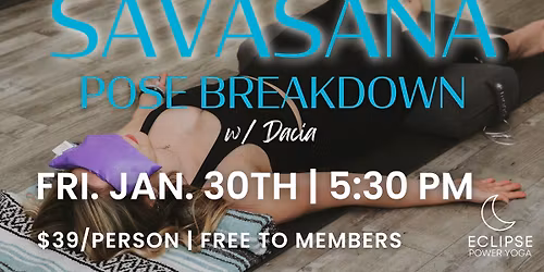 Pose Breakdown: Savasana