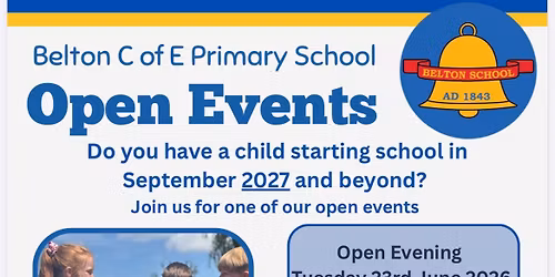 Belton open days 