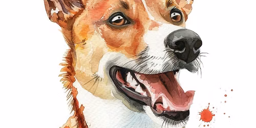 Paint Your Pet in Watercolor with Instructor Hannah Complin