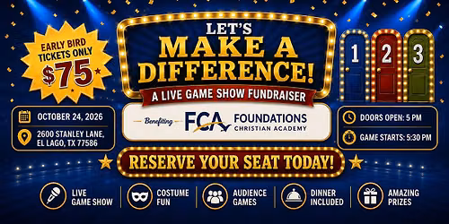 LETS MAKE A DIFFERENCE (Live Game Show)