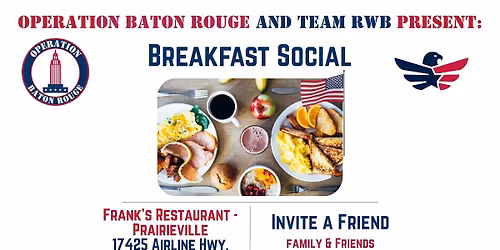 Veteran Breakfast Social - Franks in Prairieville