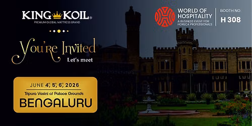 World of Hospitality Expo 2026 Bengaluru
