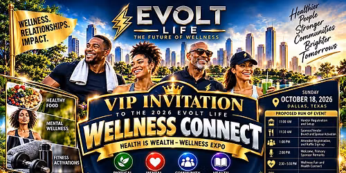 EVOLT Life 2026 \u2014 Wellness Connect - Free for Attendees