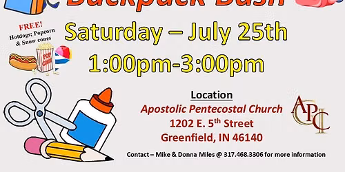 APCGI - Backpack Bash