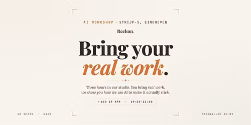 AI Workshop | Strijp-S, Eindhoven