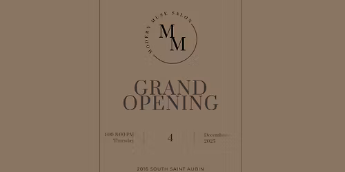 Modern Muse Grand Opening