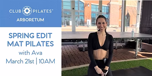 Club Pilates Arboretum Spring Edit Mat Pilates