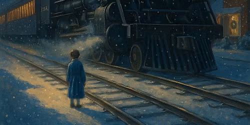 Polar Express movie and Santa