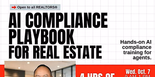 AI Compliance Playbook for REALTORS\u00ae