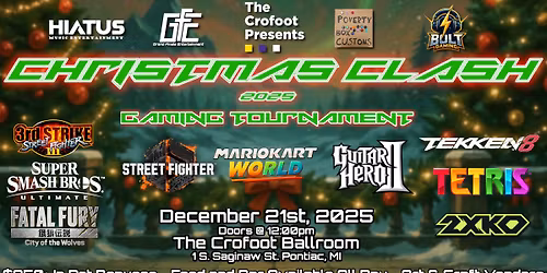 CHRISTMAS CLASH 2025 - Gaming Tournament