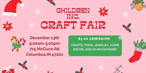 Children Inc. Craft Fair