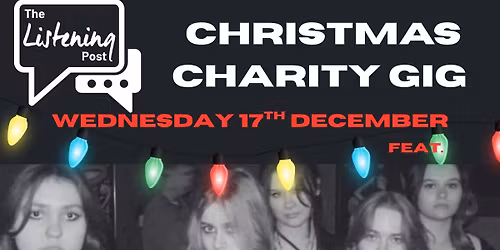 The Listening Post Christmas Fundraising Gig feat. The Wednesday Flowers | Memoria | Jim Soler