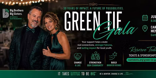 Big Brothers Big Sisters of Jasper & Newton Counties Green Tie Gala