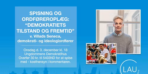 ORDF\u00d8RER-ONSDAG: DEMOKRATIETS TILSTAND OG FREMTID V. VILLADS SENECA